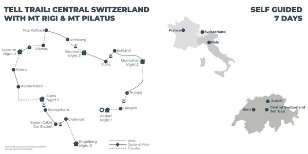 Tell Trail Central Switzerland with Mt Rigi & Mt Pilatus - 7 Days - map.png